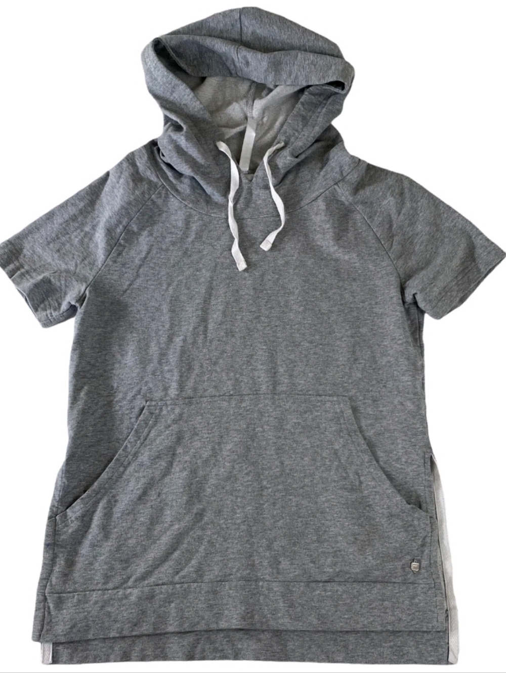 Fabletocs Ashley Short Sleeve Gray Pullover Terrie Hoodie